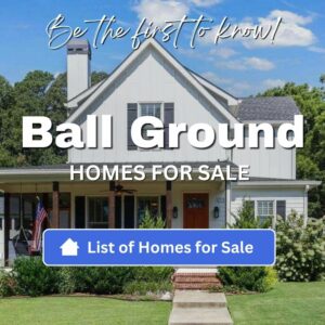 Join the VIP List and be the first to know when new Homes for Sale in Ball Ground, GA hit the market!